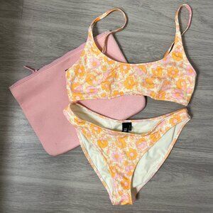 Triangl Maci Neon Pop Bikini Set M with Bag